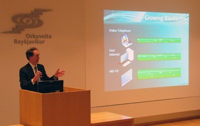 Fjölsóttar kynningar um opið ljósleiðaranet