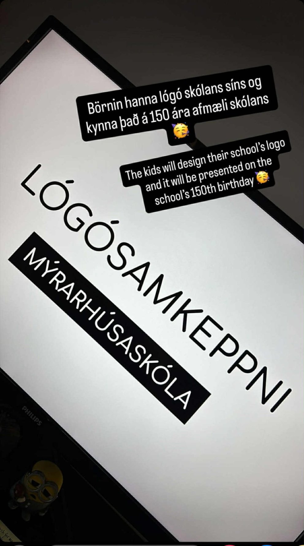 Lógósamkeppni Mýrarhúsaskóla
