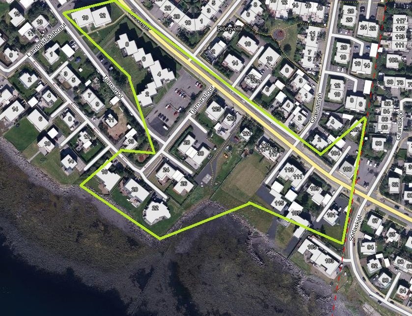 Lokun á heitu Vatni 12/02/2025