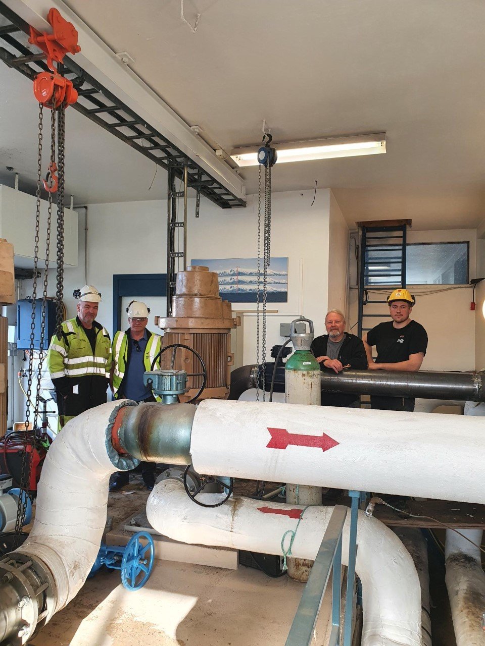 Viðgerð lokið hjá Hitaveitu Seltjarnarness.