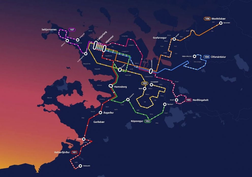 Næturstrætó snýr aftur um helgina