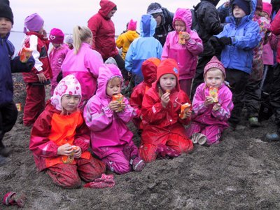 Sandkastaladagur leik- og grunnskólabarna
