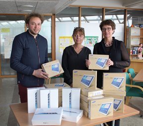 Nýjar spjaldtölvur í Grunnskóla Seltjarnarness