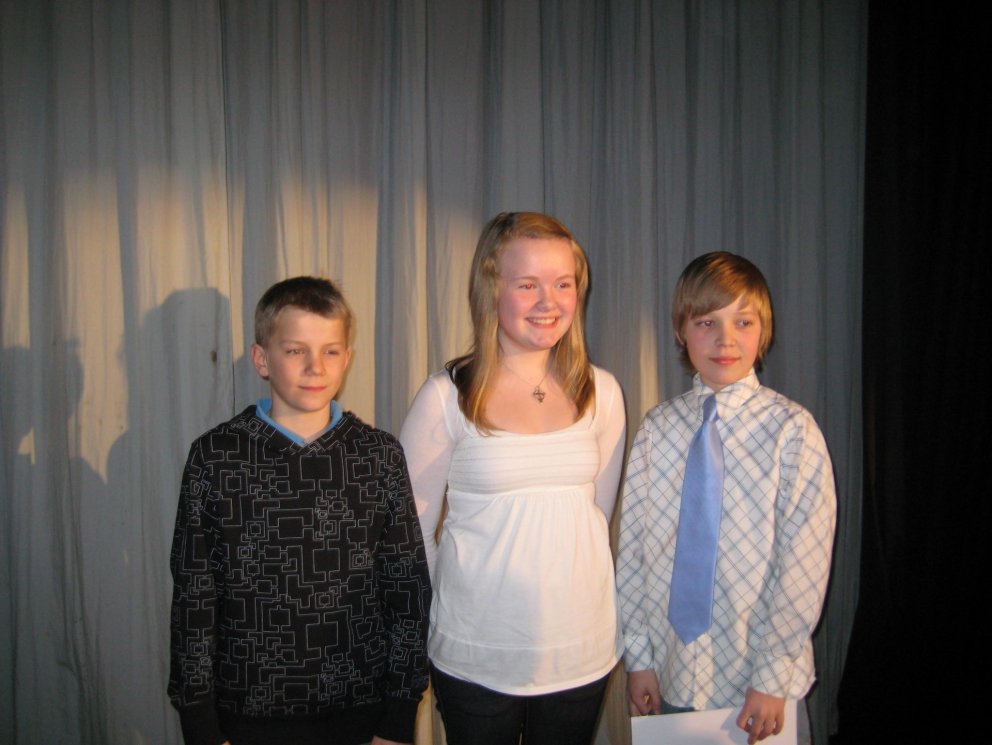 Glæsileg upplestrarkeppni