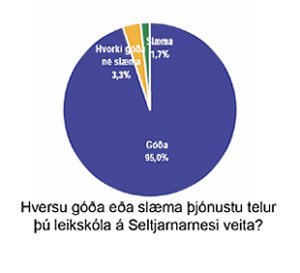 Þjónusta bæjarins góð