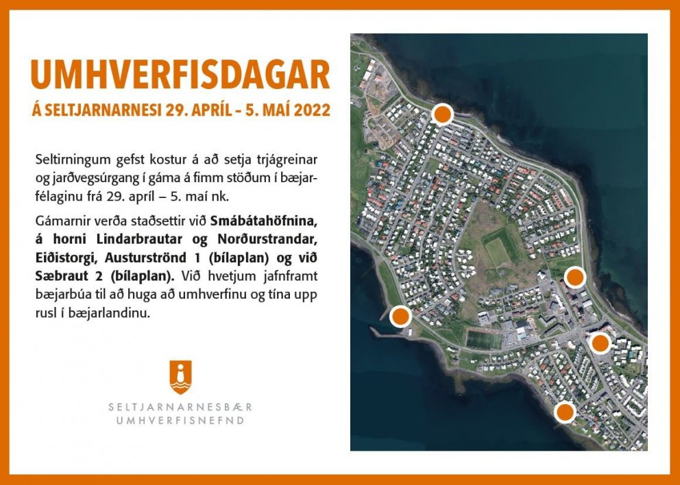 Umhverfisdagar 29. apríl - 5. maí 2022