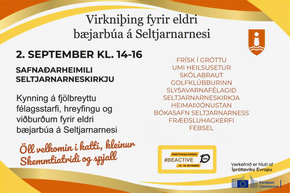 Virkniþing fyrir eldri bæjarbúa
