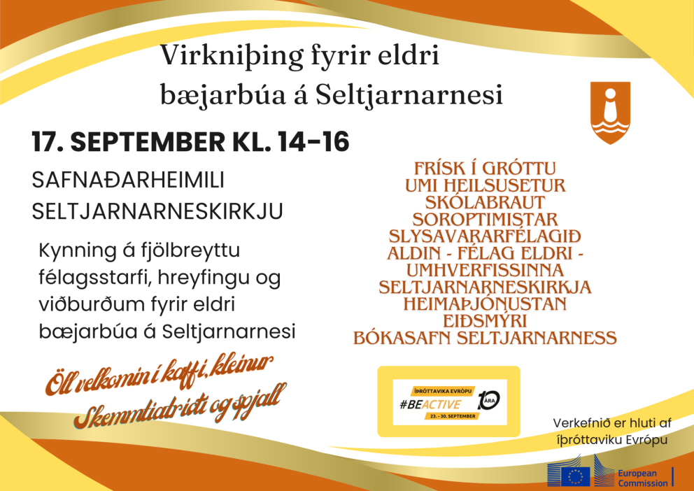 Virkniþing fyrir eldri bæjarbúa