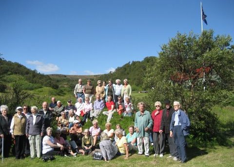 Sumarferðarlag eldri borgara í Þórsmörk