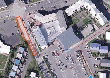 18. sept. kl. 13-16: Tímabundin lokun gönguleiðar og strætóstoppistöðvar