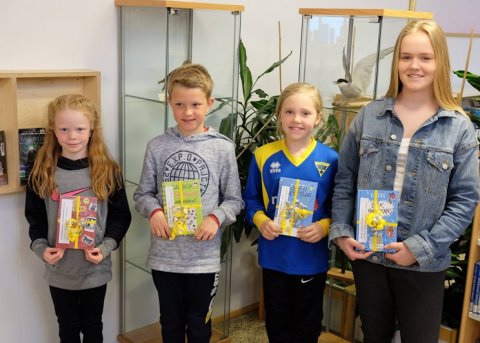 Glæsilegir, ungir verðlaunahafar