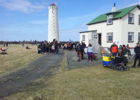 Fjölskyldudagur í Gróttu á sumardaginn fyrsta