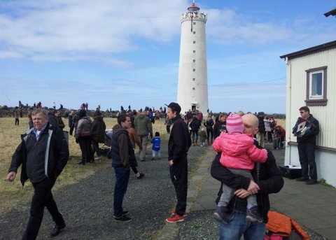 Fjölskyldudagur í Gróttu