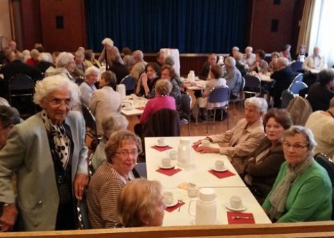 Eldri bæjarbúar á Seltjarnarnesi fjölmenna