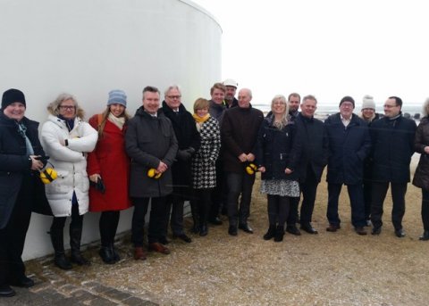 Erlend sendinefnd skoðar Hitaveitu Seltjarnarness