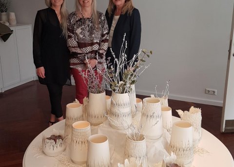 Sýning Emblu Sigurgeirsdóttur í nýju húsnæði Handverks og hönnunar á Eiðistorgi