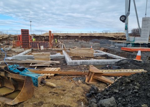 Byrjað að móta fyrir nýjum búsetukjarna fyrir fatlað fólk á Kirkjubrautinni