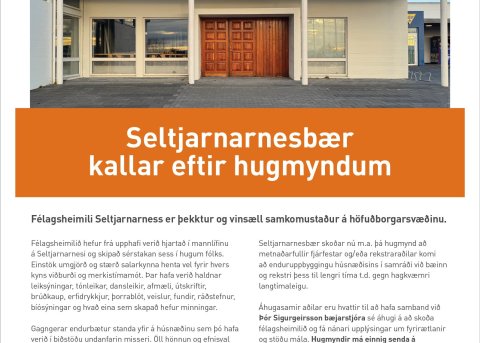 Kallað eftir hugmyndum