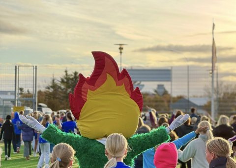 Skólahlaup Valhúsaskóla