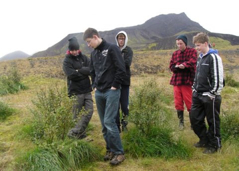 Gróðursetning á Bolaöldu