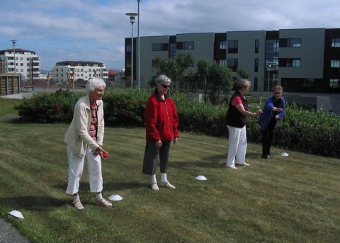 Bocce-mót eldri borgara