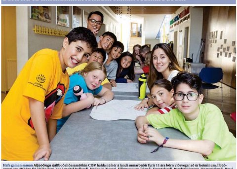 Alþjóðlegar sumarbúðir í Mýrarhúsaskóla