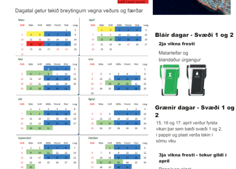 Tíðni sorphirðu við heimili á Seltjarnarnesi eykst
