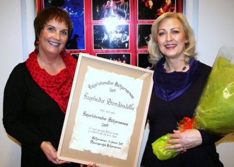 Ragnheiður Steindórsdóttir er bæjarlistamaður Seltjarness 2009