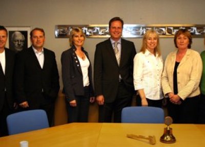 Fyrsti fundur nýkjörinnar bæjarstjórnar