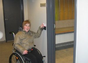 Búningsaðstaða fyrir fatlaða