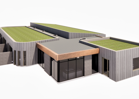 Fyrsta skóflustungan tekin í dag að nýjum búsetukjarna fyrir fatlað fólk við Kirkjubraut á Seltjarna…