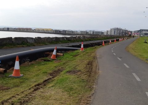 Fráveituframkvæmdir við Norðurströndina