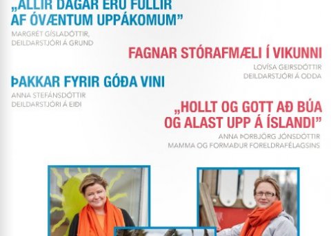 Leikskólablaðið lítur dagsins ljós