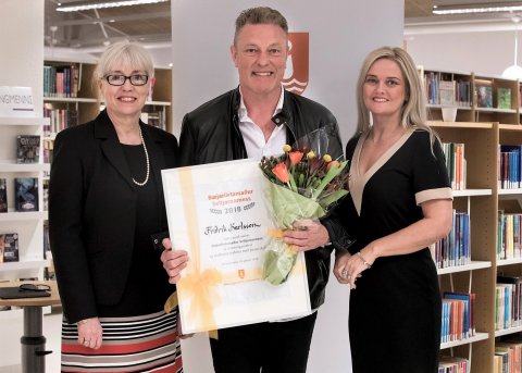 Friðrik Karlsson bæjarlistamaður Seltjarnarness 2018