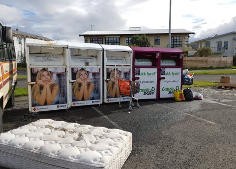 Grenndargámar á Eiðistorgi fjarlægðir vegna slæmrar umgengni