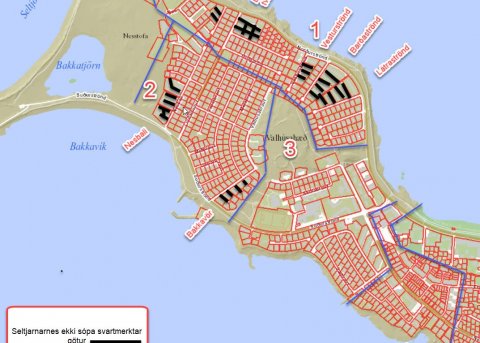 Götusópun á Seltjarnarnesi hefst mánudaginn 4. apríl