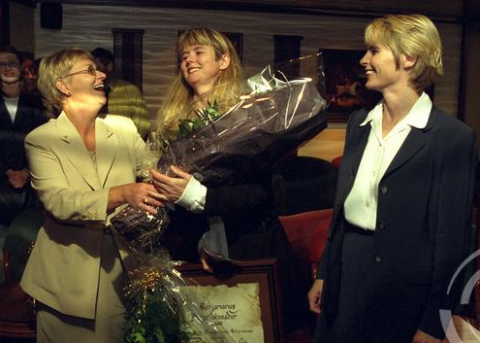 Guðrún Einarsdóttir myndlistarkona Bæjarlistamaður Seltjarnarness 1999