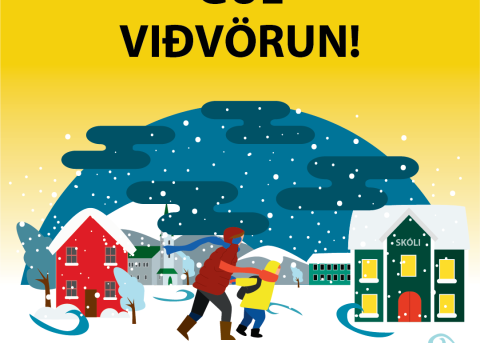 Appelsínugul viðvörun orðin gul en umferð og færð ennþá afar þung