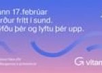 Fáðu þér G-vítamín! Frítt í sund í dag í Sundlaug Seltjarnarness