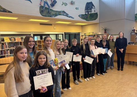 Upplestrarkeppni Valhúsaskóla 2026