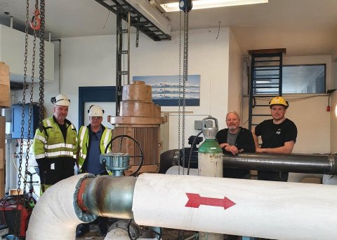 Viðgerð lokið hjá Hitaveitu Seltjarnarness.