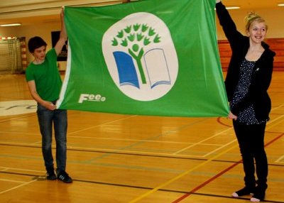 Grunnskóli Seltjarnarness hefur hlotið Grænfánann