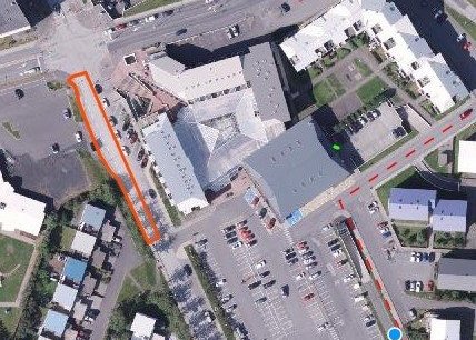 7. sept. kl. 13-16: Tímabundin lokun gönguleiðar og strætóstoppistöðvar