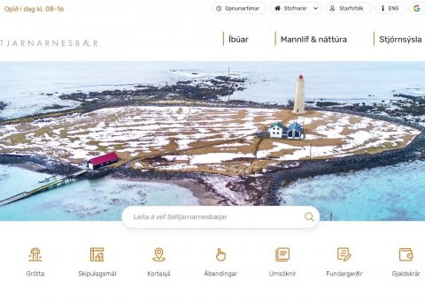 Ný heimasíða seltjarnarnes.is
