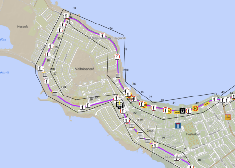 Truflun á umferð - Reykjavíkurmaraþon Íslandsbanka 2025