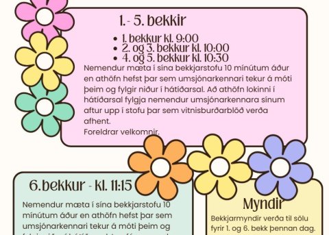 Skólaslit