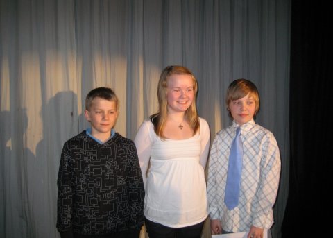 Glæsileg upplestrarkeppni