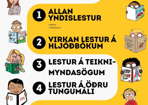 Svakalega lestrarkeppnin