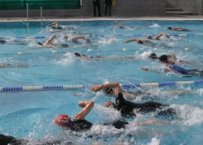 Þríþraut í Sundlaug Seltjarnarness