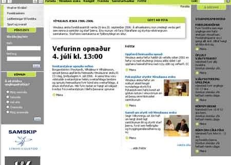 Ný heimasíða Vímulausrar æsku